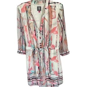 Vince Cameo - Gorgeous Floral Designer Dress - Size 8